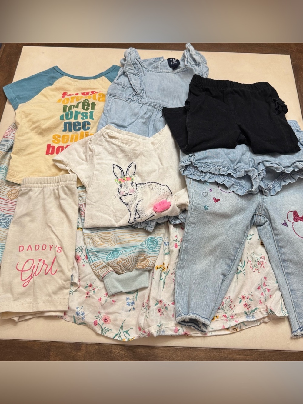 Baby Girls' Tees, Shorts, Denim, etc.